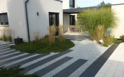 Photos d’un jardin réalisé en Rhônes Alpes