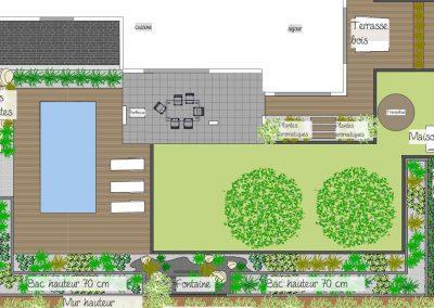Création Plan de jardin