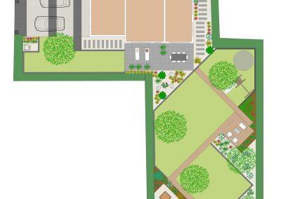 Plan jardin paysagiste Lyon