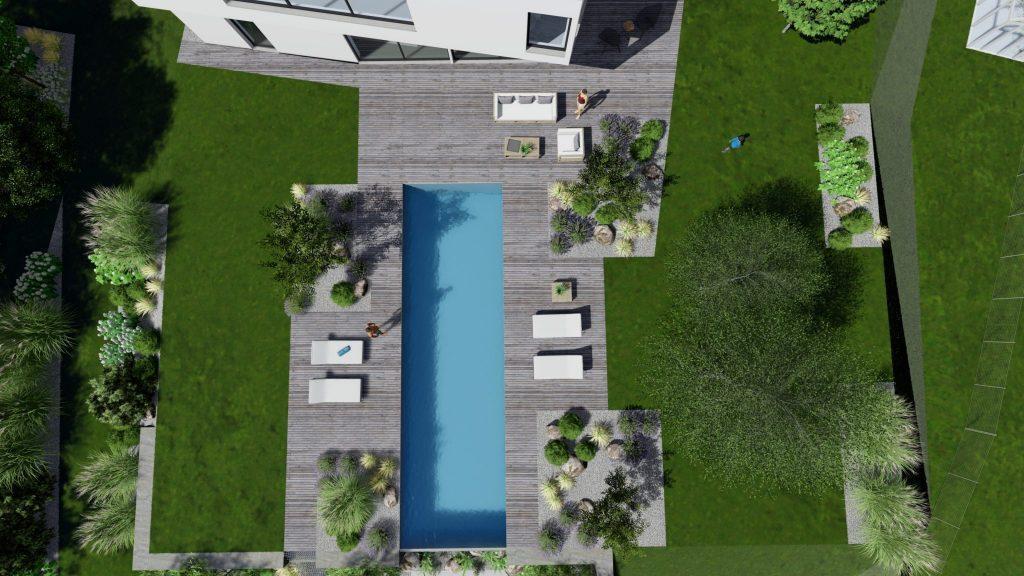 Plan conception de piscine
