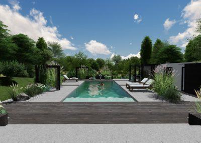 Architecte paysagiste piscine