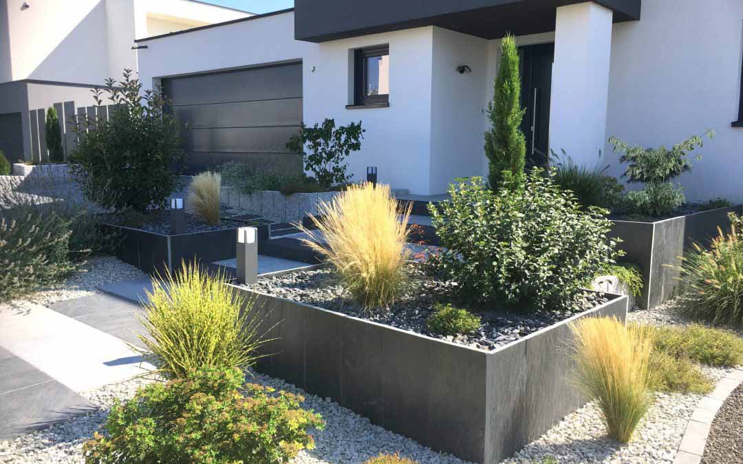 Architecte paysagiste réalisation avant après