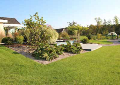 Ré-aménagement grand Jardin avec Bassin