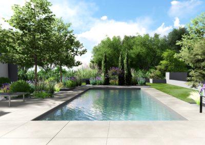 Architecte paysagiste piscine